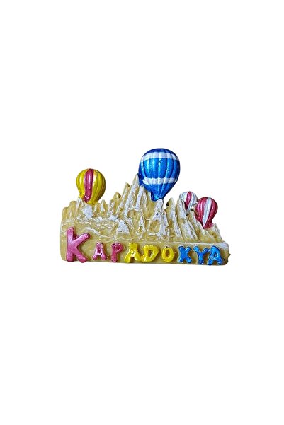 REYYAN Kapadokya Magneti polyester kabartmalı hediyelik magnet