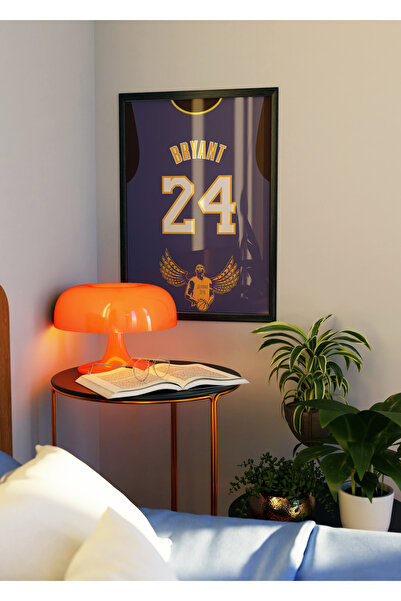Base Concept Tablou cu poster Kobe Bryant 24 (înrămat)