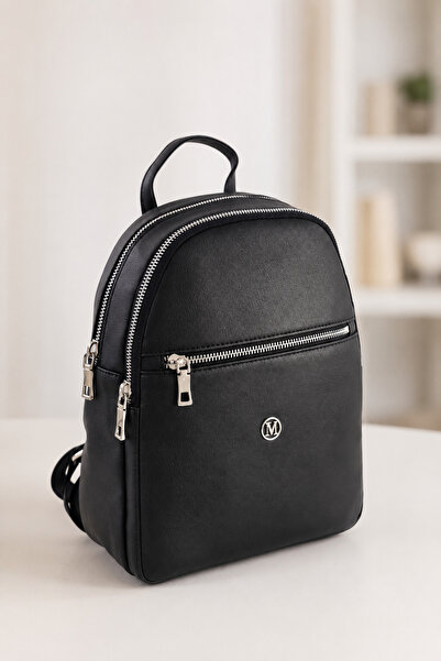 HNB ÇANTA Women's Black Backpack Mv079