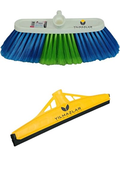 YILMAZLAR HIRDAVAT 1 ADET 40 CM MUTFAK BANYO ÇEKPASI VE 1 ADET OTO FIRÇA
