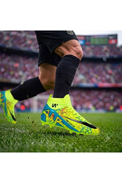 RUNSTEP TRİKO DOKUMA ÇORAPLI KRAMPON FUTBOL AYAKKABISI