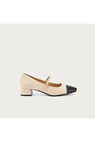 Frau Kadın / Kız Topuklu/ Stiletto 92P1 Frau NAPPA NEROvanilla