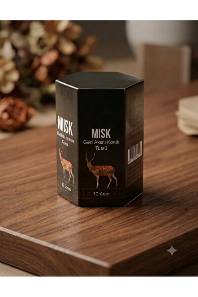 BaykuşLifeConcept Misk Aromalı Geri Akış Tütsü