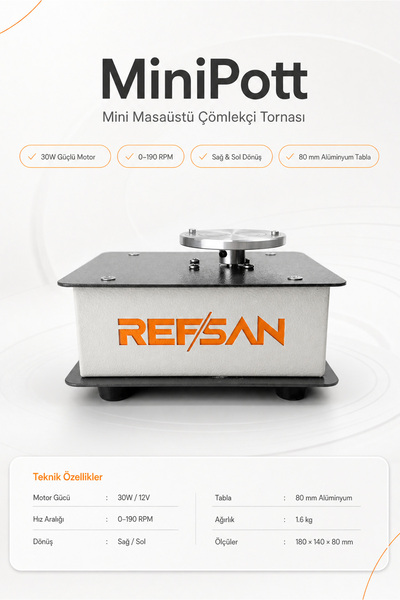 Ref-San Refsan Minipott Çömlekçi Tornası