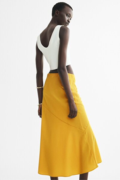 H&M Saten Slip Etek