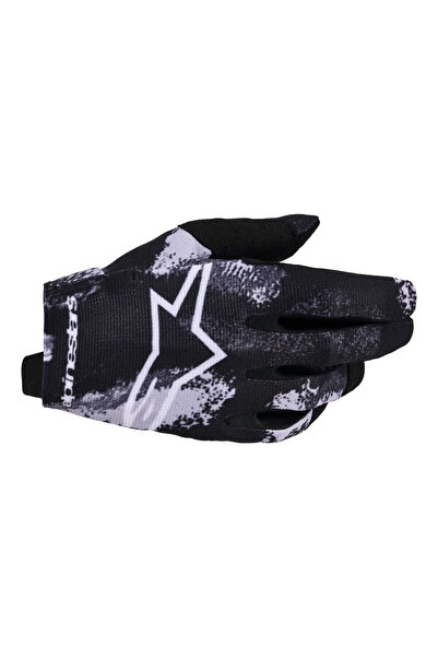 Alpinestars Youth Radar Çocuk-Genç Off-Road Motosiklet Eldiveni Siyah Kamo