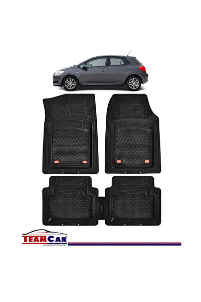 TEAMCAR Стелки за кола, тип тава, съвместими за Toyota Auris I (2006-2012), ч...