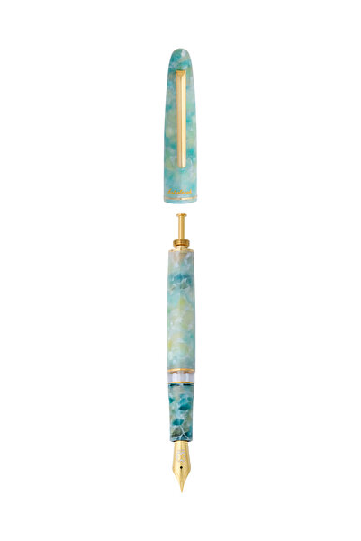 Esterbrook Estie Sea Glass Gold Pistonlu Extra Fine Uç Dolma Kalem