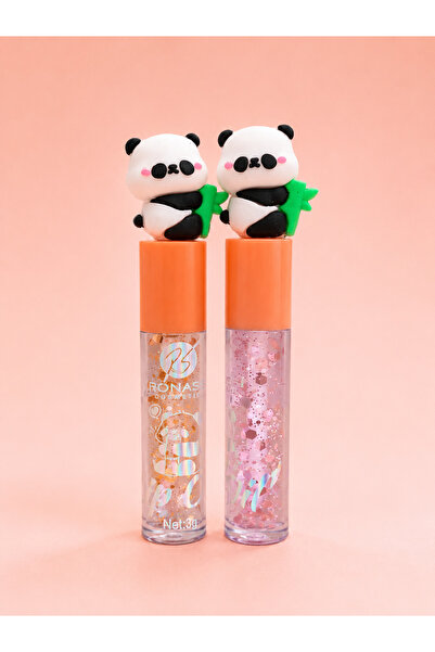 Panda Figürlü Lip Oıl Dudak Parlatıcı
