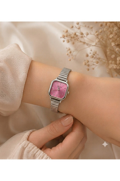 PW POLO WHITE ساعة اليد النسائية