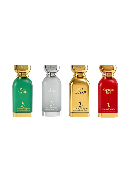 dokhoonbahrain باقة الانوثة الراقية 4 عطور كل عطر 100مل