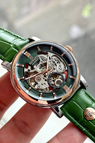 Reward Rd334021M Automatic Men's Wristwatch with Leather Strap