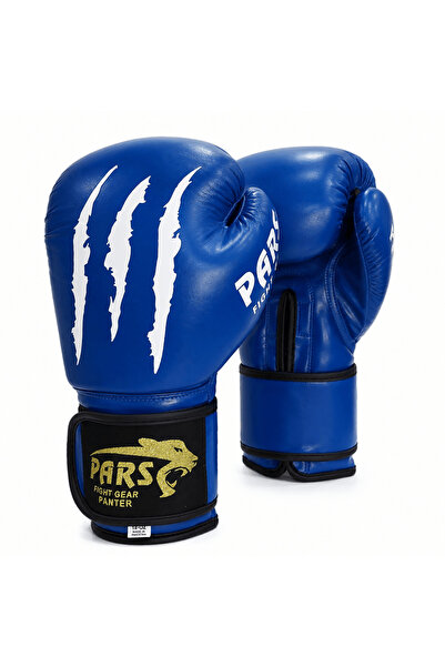 Pars Panter Boks Kick Boks Muay Thai Eldiveni Mavi