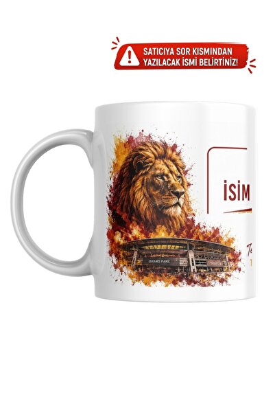 MyWorldorganization Kişiye özel Galatasaray taraftar bardağı, baskılı kupa ba...