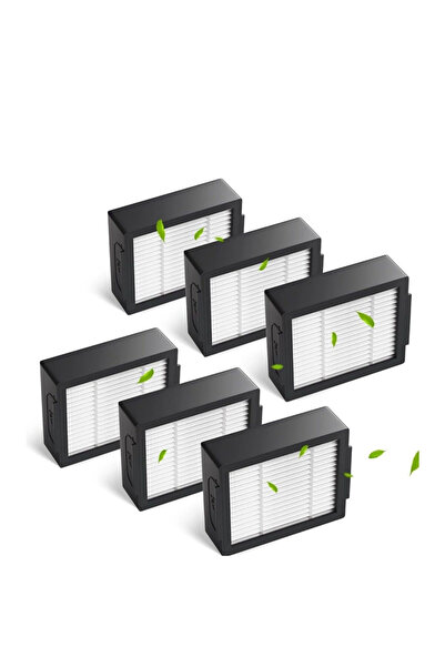 LİN GRUP Irobot Roomba Combo J7 Series - 6 Compatible Hepa Filter Set