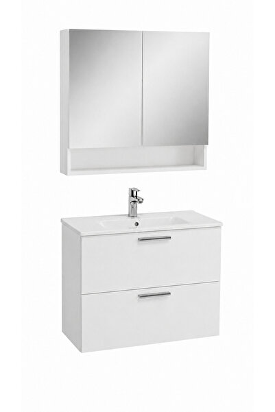 VitrA MİA SET 80 CM ÇEKMECELİ (LAVABO DOLABI) BEYAZ (66050)