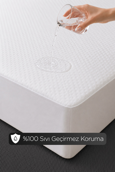 Dream Time Premium Special Boxed Liquid-Proof Fitted Mattress Pads |   Jacquard Ultra Quiet Mattress Protector