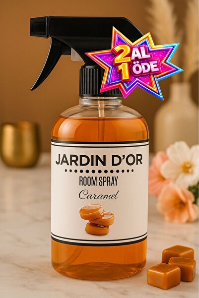 JARDIN D'OR Caramel Room Spray Karamel Oda Spreyi 500 ml Oda Kokusu 868152930...