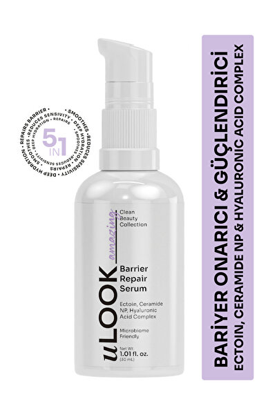 uLOOK Hassas Ciltler İçin Bariyer Onarıcı Serum | Ceramide ve Postbiyotik Des...