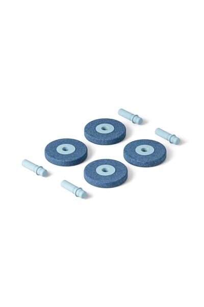 MODU 4X Foam Wheels - Sky Blue M-Wnp-4Xf-Db-Sb