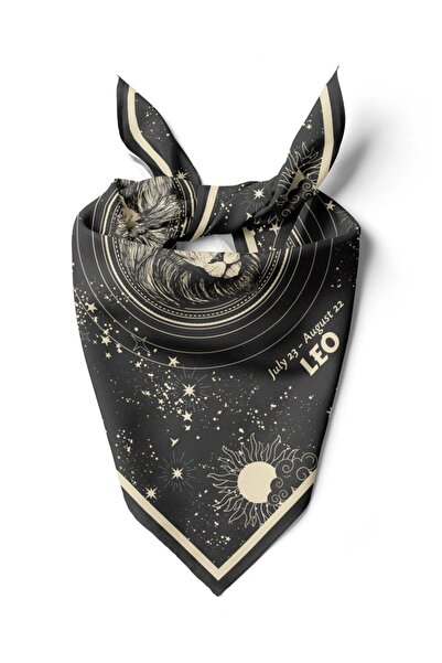 Modabutik E80 Violla Aslan Burcu Bandana