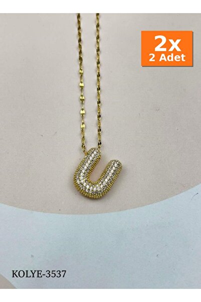 Bozhi Necklace Steel Gold 45cm Minimal Elegance