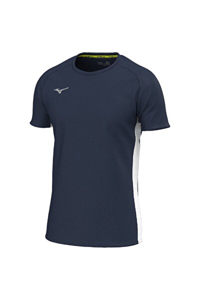 MIZUNO Tricou de alergare pentru bărbați MZNRB FW 2025-Albastru marin-M