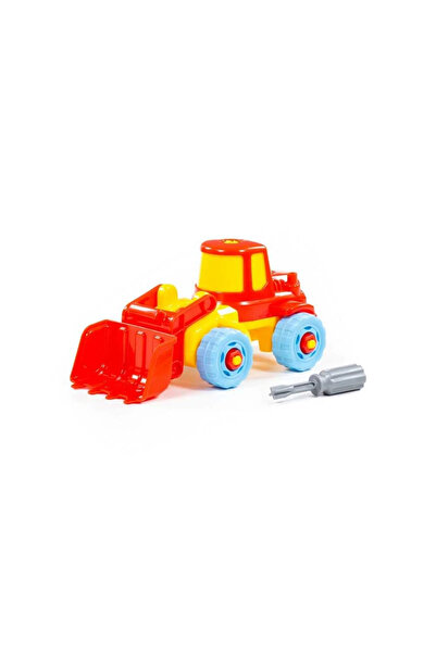 Polesie Tractor-Excavator Demontabil, 19,5x10x29cm,