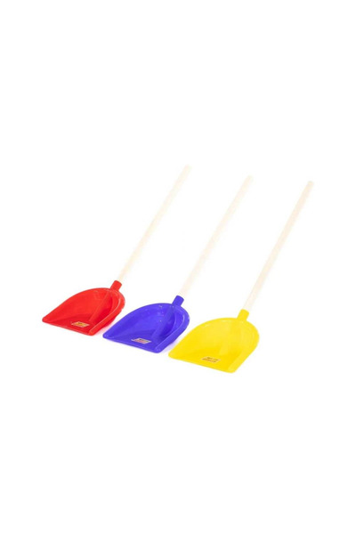 Polesie Lopata plastic cu maner din lemn -