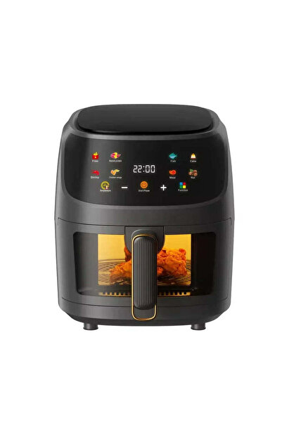 Promagg Φριτέζα Αέρος 8 λίτρα 2400W, Οθόνη Αφής LCD, Χωρίς Λάδι, Υγιεινό Μαγε...