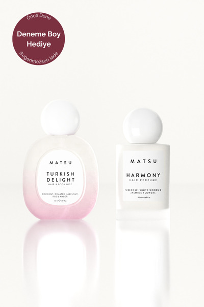 MATSU Turkish Delight Hair&Body Mist + Harmony Hair Perfume Seti | 2x50 ml