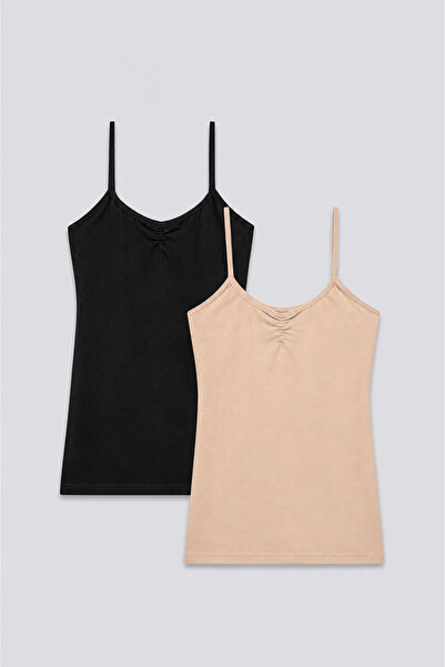 Brix Women's 2-piece patterned tank top
