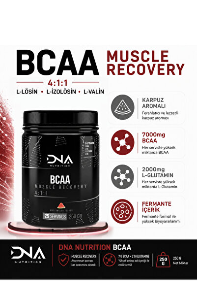 Dna Nutrition Bcaa 4:1:1 Karpuz Aromalı 250gr