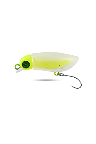 Choice 2.3g Yellowish green TAIYU Luminous Micro Minnow Bait 2.3g Spinners Ar...