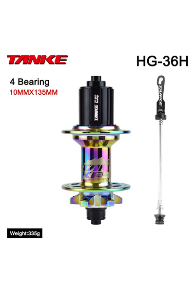 Choice 36H Colorful Rear QR TANKE 120 Click Hub Bearing MTB Hub Front Rear 32...