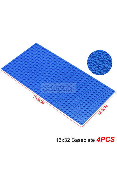 Choice6 16x32 Blue Marumine 4PCS 16x32 Double Sided Baseplate 3857 Compatible...