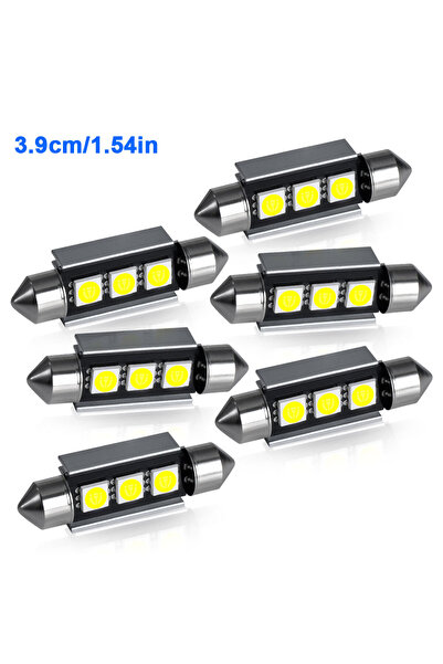 Choice15 6PCS 39MM 2/4/6/10PCS Festoon LED 31/36/39/41MM Reading Lighting Bul...