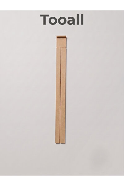 Tooall Dekoratif Duvar Paneli ( 9 X 100 Cm ) Boyanabilir Ahşap 6 Mm Ham Mdf D...
