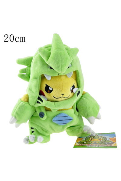 Choice Tyranitar 20cm Cos Eevee Pikachu Cosplay Plush Toy Charizard Peluche S...