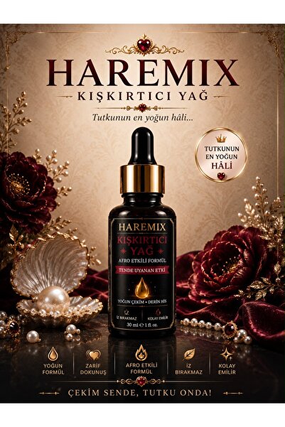 Haremix Kışkırtıcı A.frodizyak İ.stek A.rttırıcı U.yarıcı Serum 30 ml