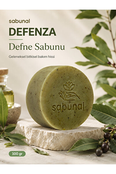 sabunal Laurel Soap Pore Firming and Silky Hair Natural Care 100 gr