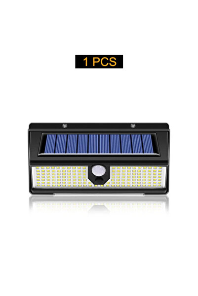 Choice 1PCs HOMEFISH 190-LED Solar Motion Sensor Wall Light Outdoor IP65 Wate...