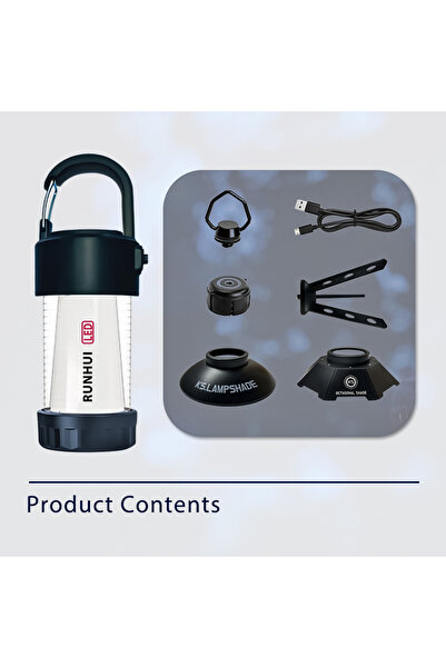 Choice ML4 With 6 Accessory ML4 Outdoor Camping Lantern LED Camping USB Recha...