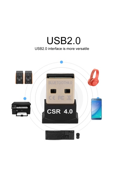 Choice Bluetooth Adapter Wiress Dongles CSR4.0 Mini USB Bluetooth Adapter Wir...
