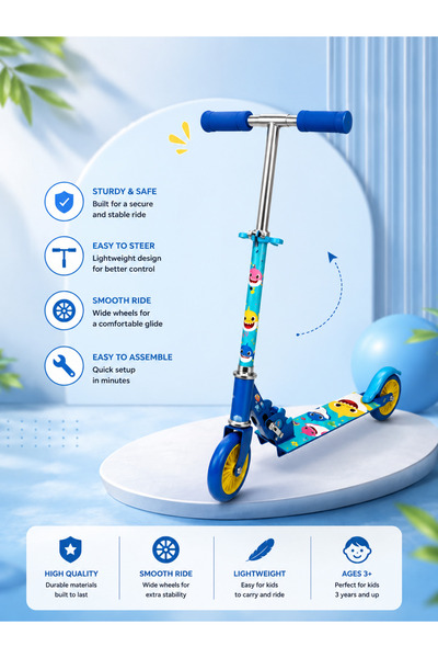 Taimi Two Wheels Printed Scooter