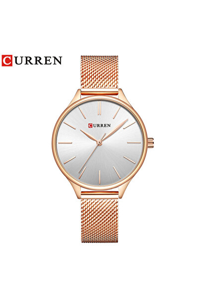 Choice4 Curren rose white CURREN 9024 Ultra-thin Quartz Watch for Ladies, Wat...