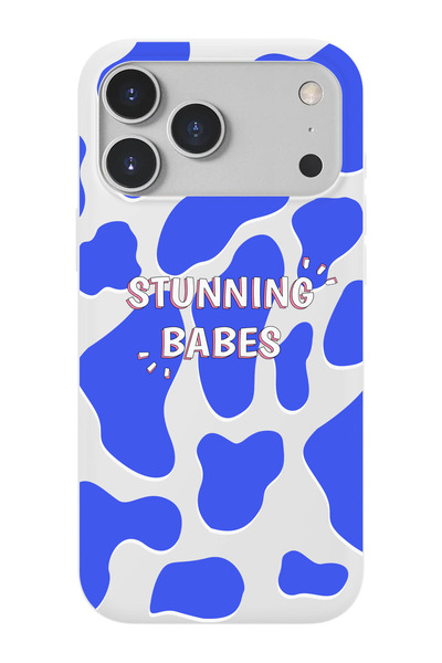 shoptocase iPhone 17 Pro Max/18 Pro Max Uyumlu Sunning Babes Desenli İçi Süet...