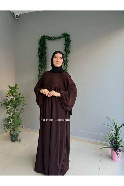 Yüsra Collection Rochie Ferace Tesettür violet