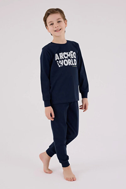 HAUSEkids 2-8 Years Adventures World Boy's Suit-Navy Blue