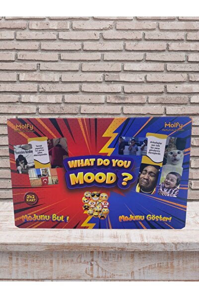 Molfy What Do You Mood? - Modunu Bul Modunu Göster Eğlenceli Kutu Oyunu